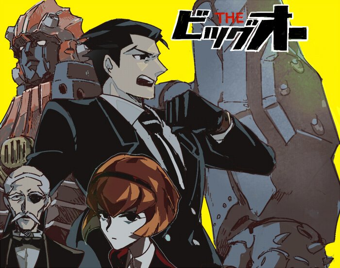 r dorothy wayneright, roger smith, big o, and norman burg (the big o) drawn by kan_(punsukapun)