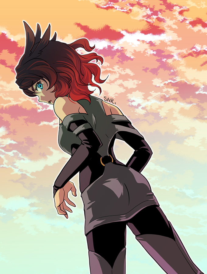 hiramori mitsuko (yu-gi-oh! and 1 more) drawn by sanaria_j