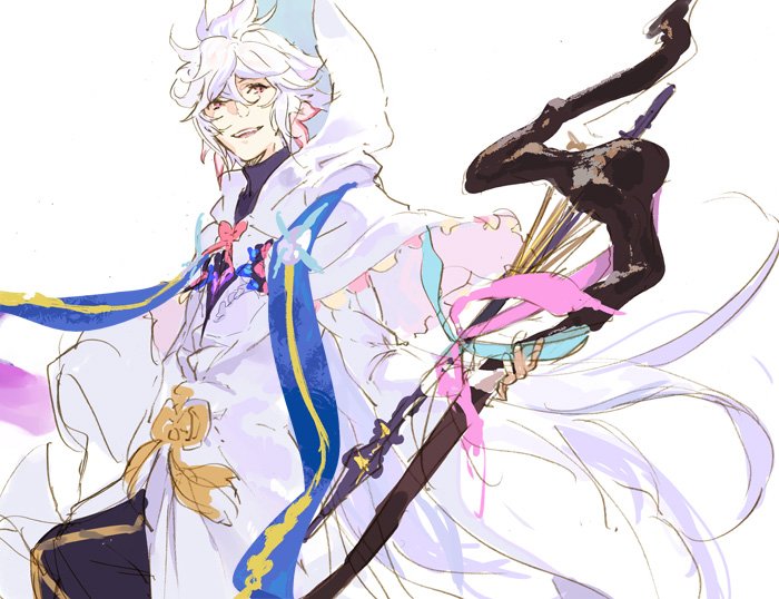 merlin (fate and 1 more) drawn by pako_(pakosun)