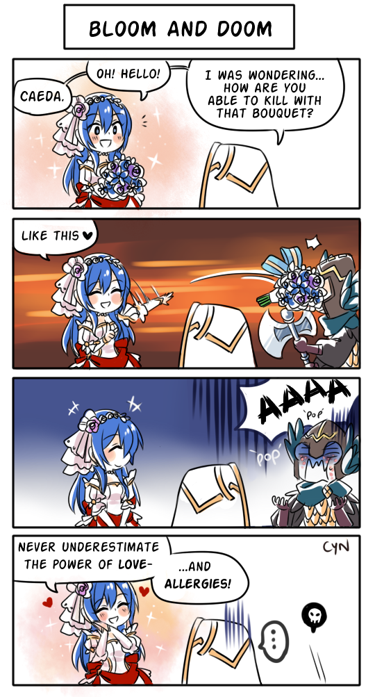 kiran and caeda (fire emblem and 2 more) drawn by cynphonium