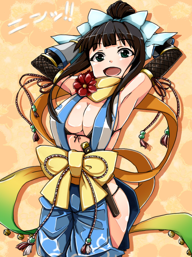hamaguchi ayame (idolmaster and 1 more) drawn by yunodon_(sugar_maple)