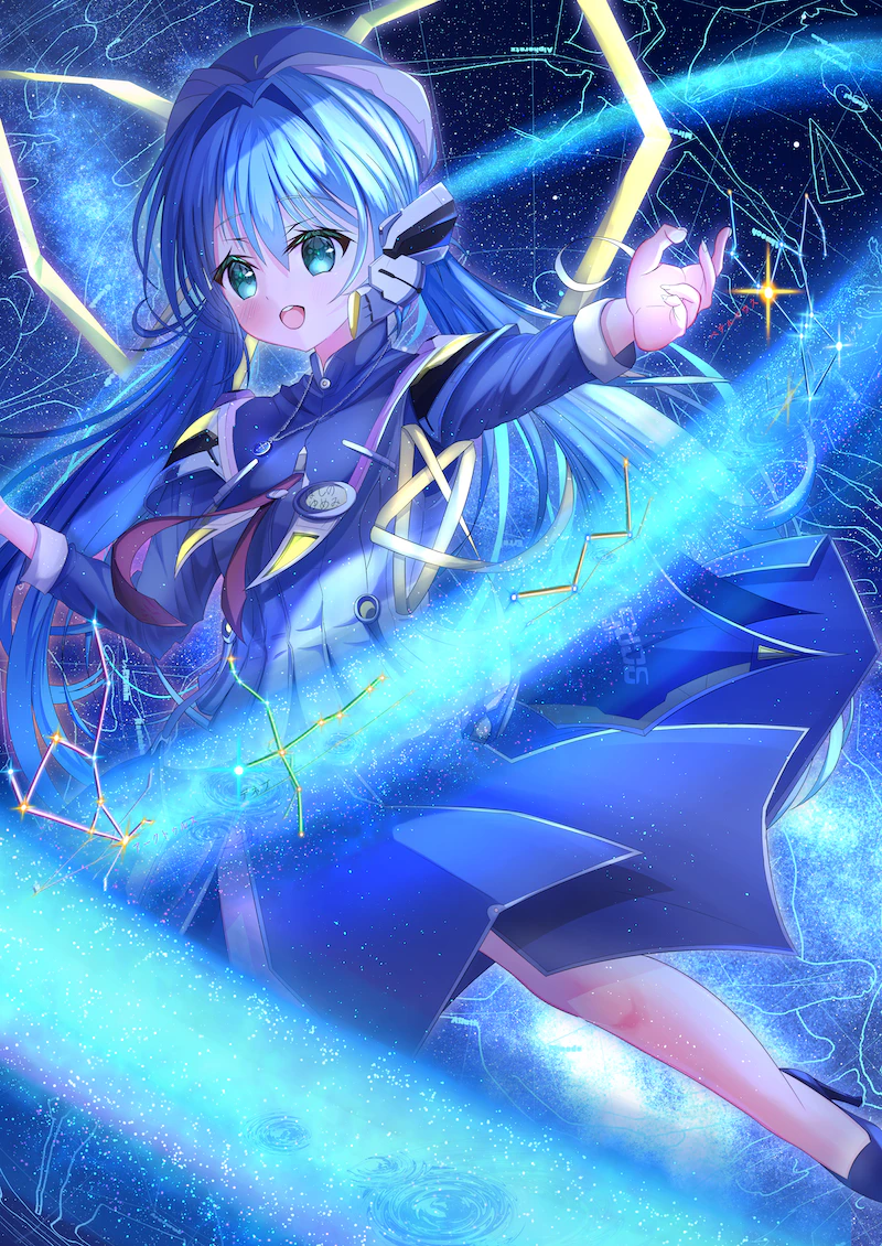 hoshino yumemi (planetarian) drawn by hoshisa_yuru