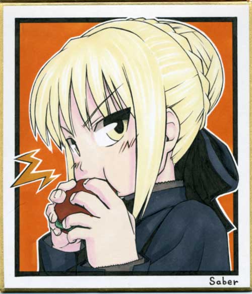artoria pendragon and saber alter (fate and 1 more) drawn by kohuseigetsu