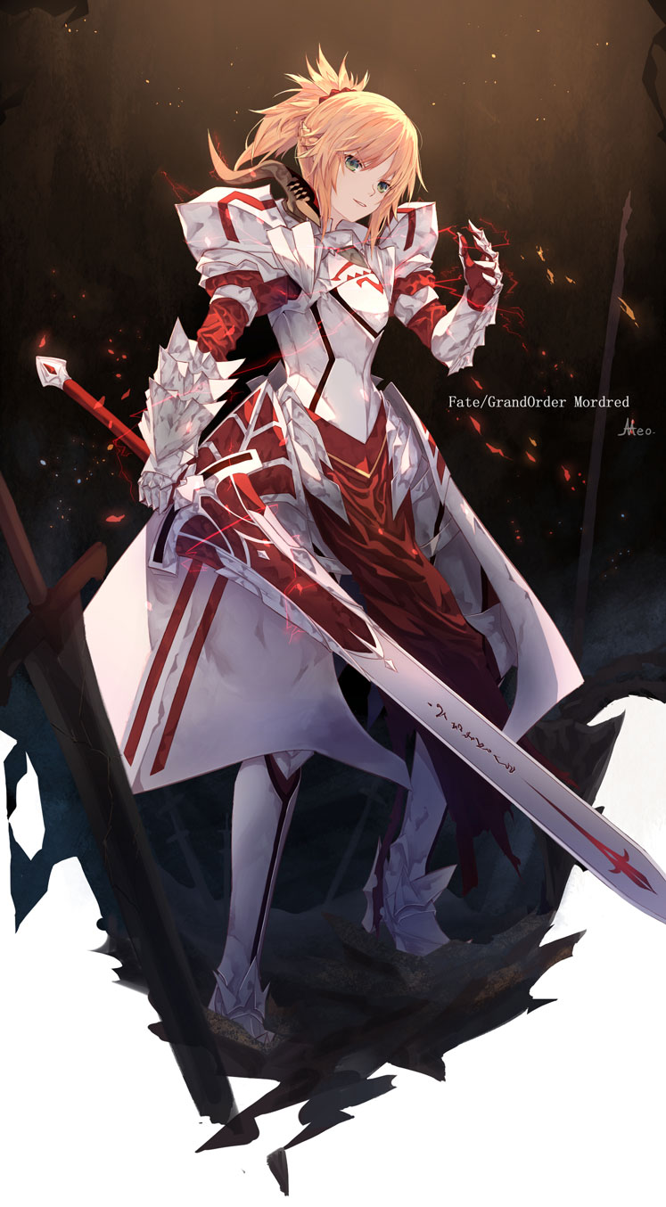 mordred (fate and 2 more) drawn by aa-aster