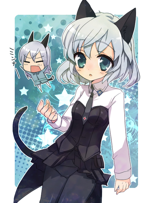 sanya v. litvyak and eila ilmatar juutilainen (world witches series and 1 more) drawn by yunomi_(p-3-q)