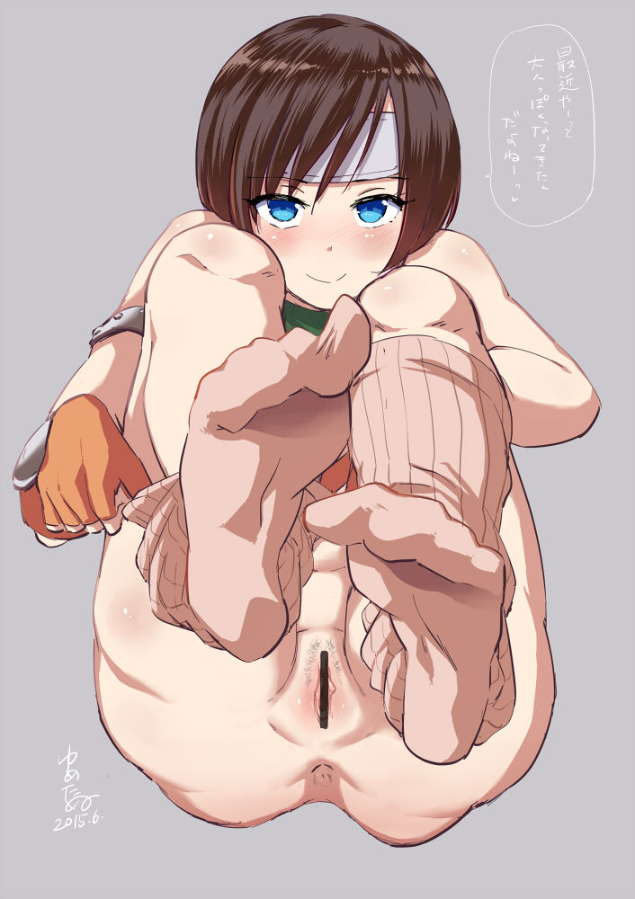 yuffie kisaragi (final fantasy and 1 more) drawn by yumeno_tanuki