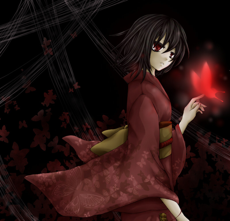 tachibana chitose (fatal frame and 1 more) drawn by sakuramochi_(ouha2256)