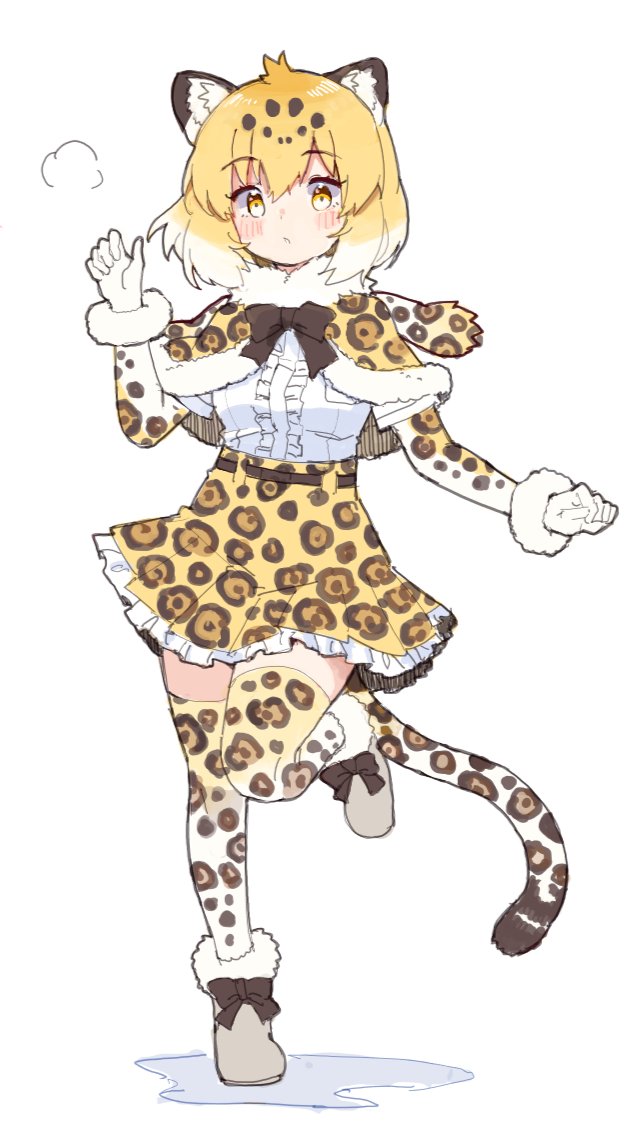 jaguar (kemono friends) drawn by hatagaya