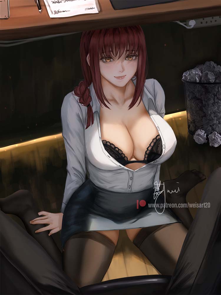 makima (chainsaw man) drawn by wei_(promise_0820)