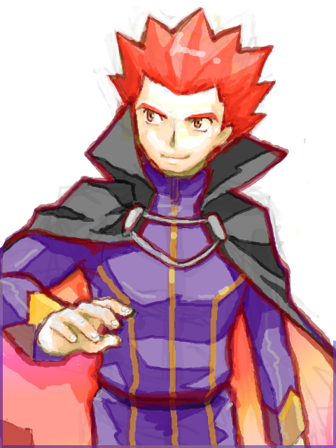 lance (pokemon and 1 more) drawn by mo-mo