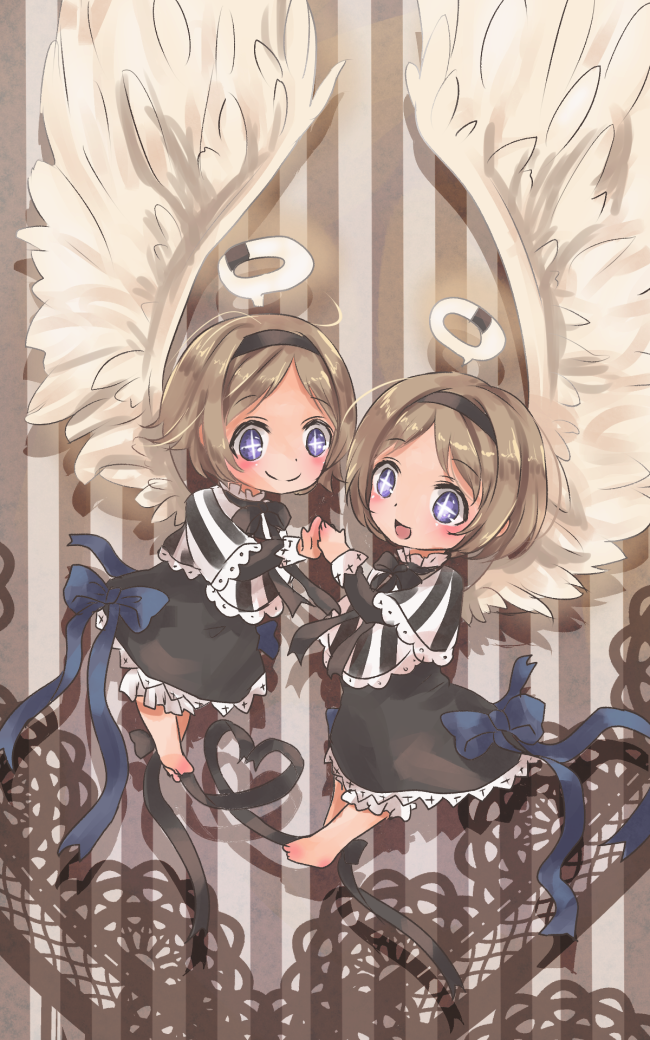 minael and yunael (mahou shoujo ikusei keikaku and 1 more) drawn by shironeko_yuuki