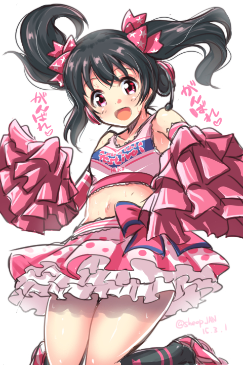 yazawa nico (love live! and 2 more) drawn by muneshiro_(hitsuji_kikaku)