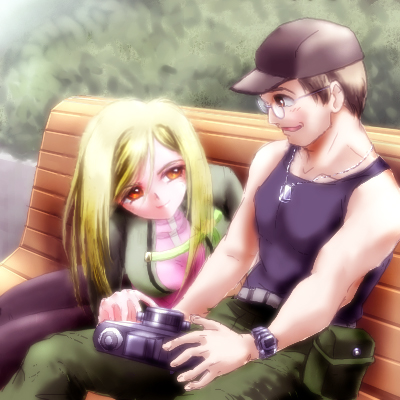 takano miyo and tomitake jirou (higurashi no naku koro ni) drawn by tenkai_no_shinshi
