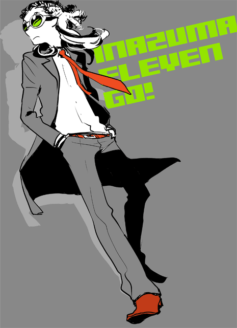 kidou yuuto (inazuma eleven and 1 more) drawn by 4444yon