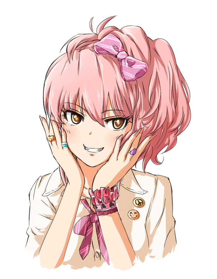 jougasaki mika (idolmaster and 1 more) drawn by torako_(toramaru)