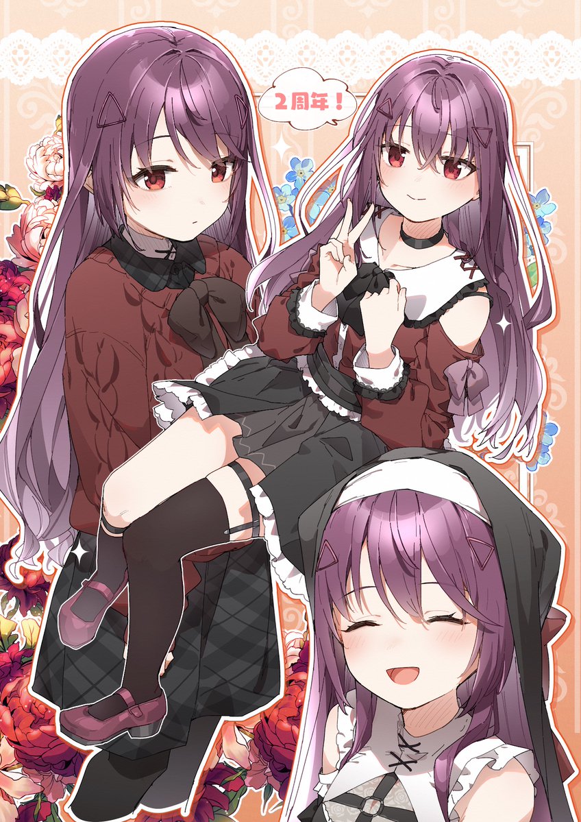 rokuhara komori (indie virtual youtuber) drawn by yukie_(kusaka_shi)