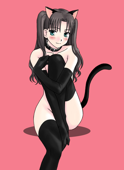 tohsaka rin (fate and 1 more) drawn by boribeya