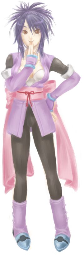 fujibayashi sheena (tales of and 1 more) drawn by natsu_minamikaze