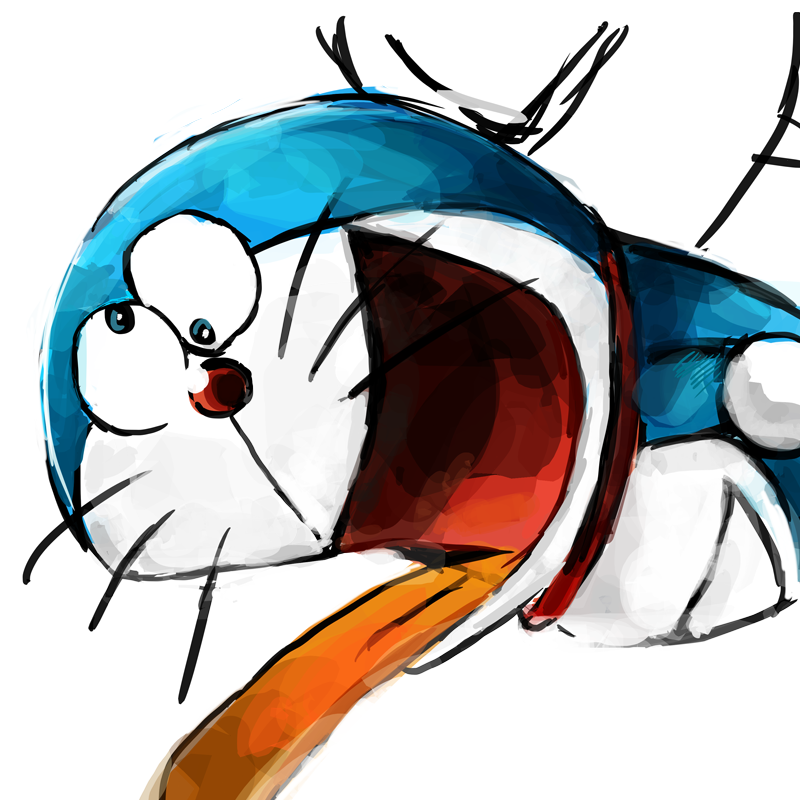 doraemon (doraemon) drawn by mochizuki_tagosaku
