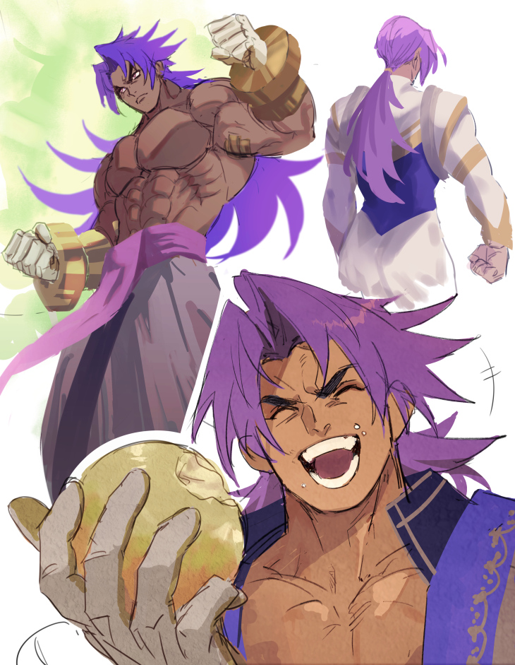 bhima (fate and 1 more) drawn by aono_nono