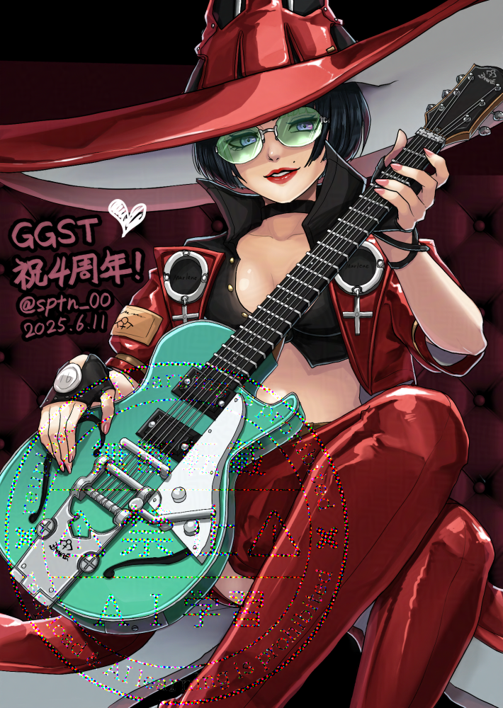 i-no (guilty gear and 1 more) drawn by sptn_00