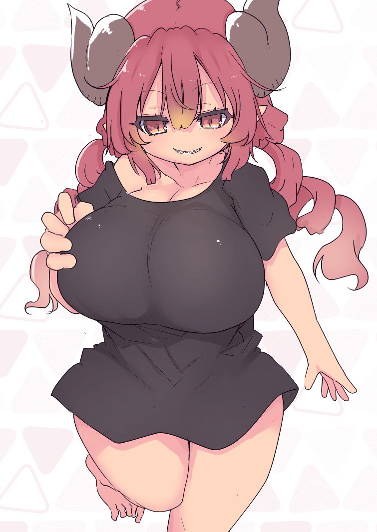 ilulu (kobayashi-san chi no maidragon) drawn by cool-kyou_shinja