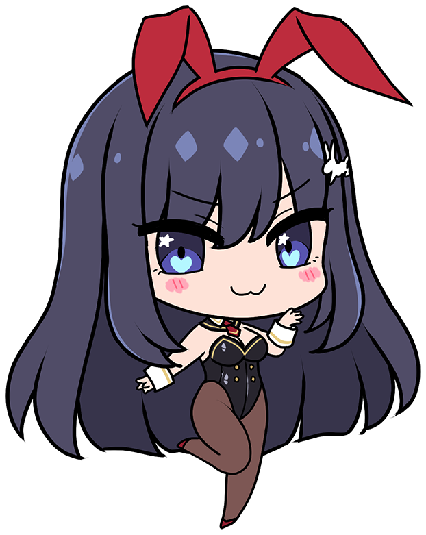 usami runa (motto! haramase! honoo no oppai isekai oppai bunny gakuen!) drawn by derauea