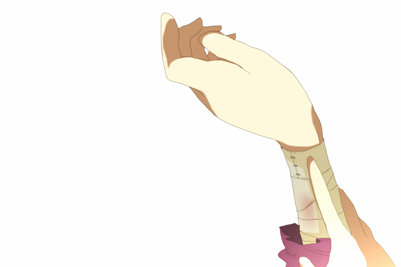 maribel hearn (touhou and 1 more) drawn by tokoroten_(hmmuk)