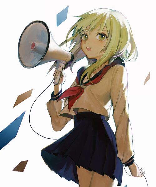 gumi (vocaloid and 1 more) drawn by sanshichi_(eytc4832)