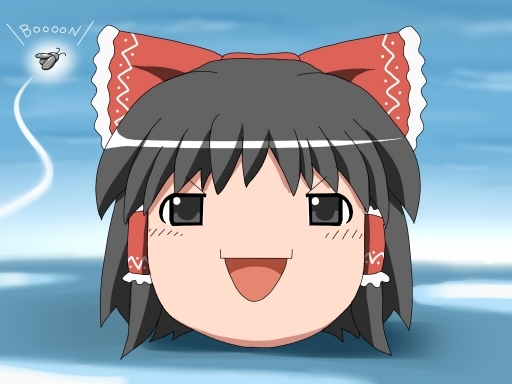 hakurei reimu and wriggle nightbug (touhou) drawn by shirosato