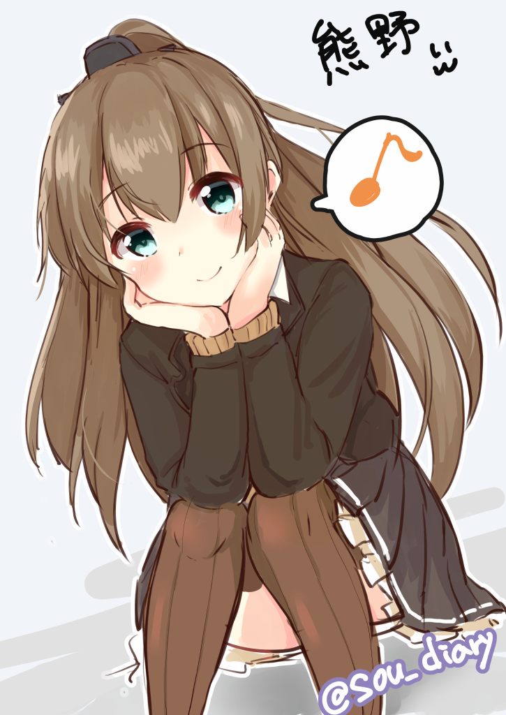 kumano and kumano kai ni (kantai collection) drawn by sou_(soutennkouchi)