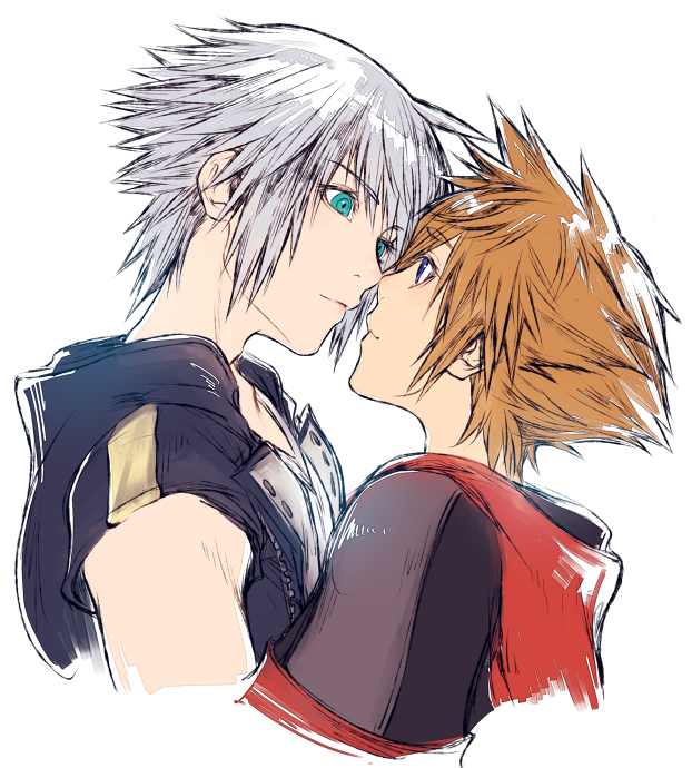 sora and riku (kingdom hearts and 1 more) drawn by mim_(mimya0600)