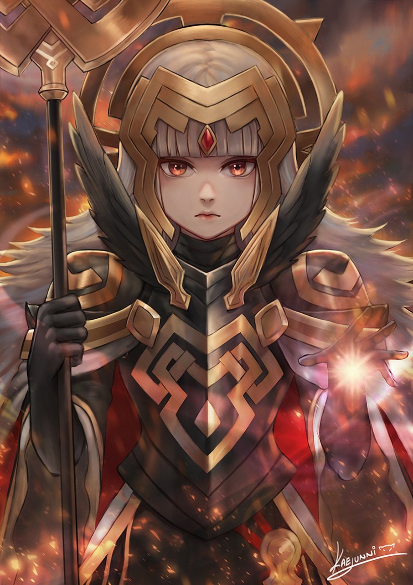 veronica (fire emblem and 1 more) drawn by kaejunni