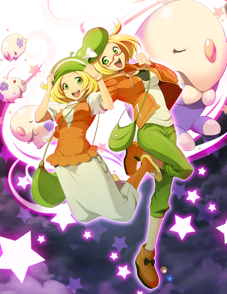 bianca, munna, and musharna (pokemon and 2 more) drawn by hirococo