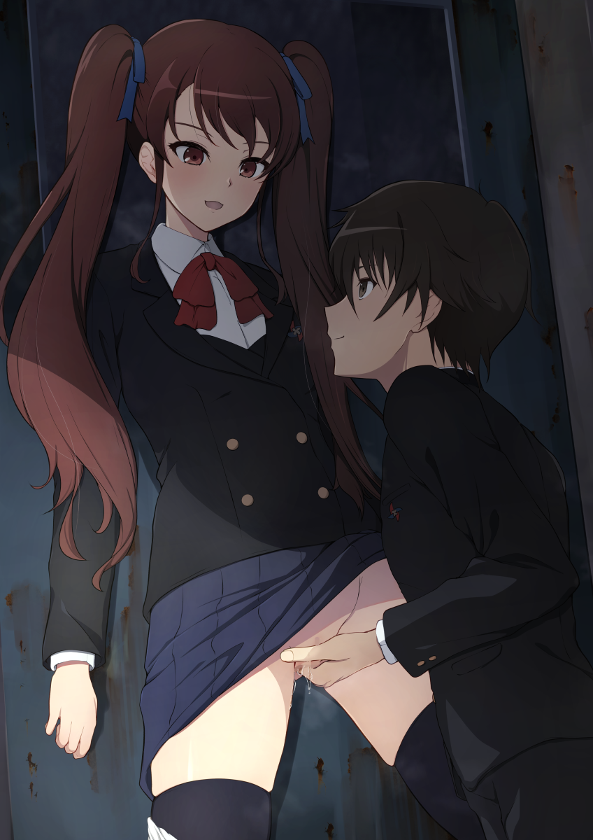 akazawa izumi and sakakibara kouichi (another) drawn by ocza