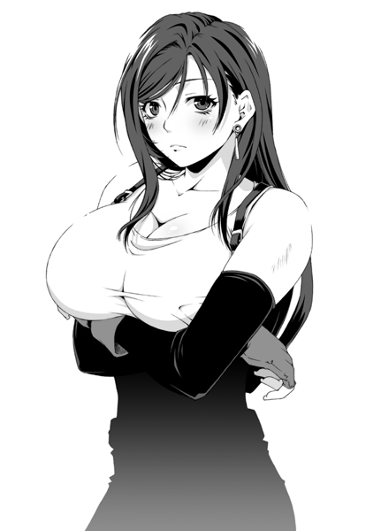 tifa lockhart (final fantasy and 1 more) drawn by fumizuki_misoka