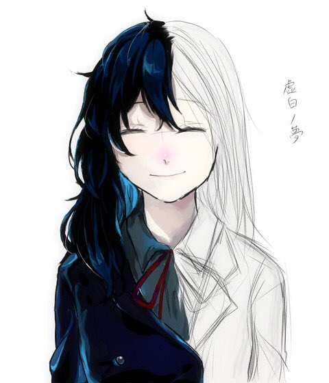 usui mishiro and hinohara utsuro (kohaku no yume) drawn by tonari_no_tamago