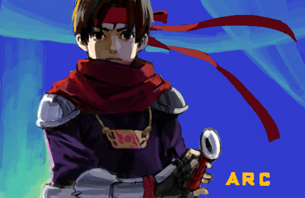 arc (arc the lad and 1 more) drawn by cojibou