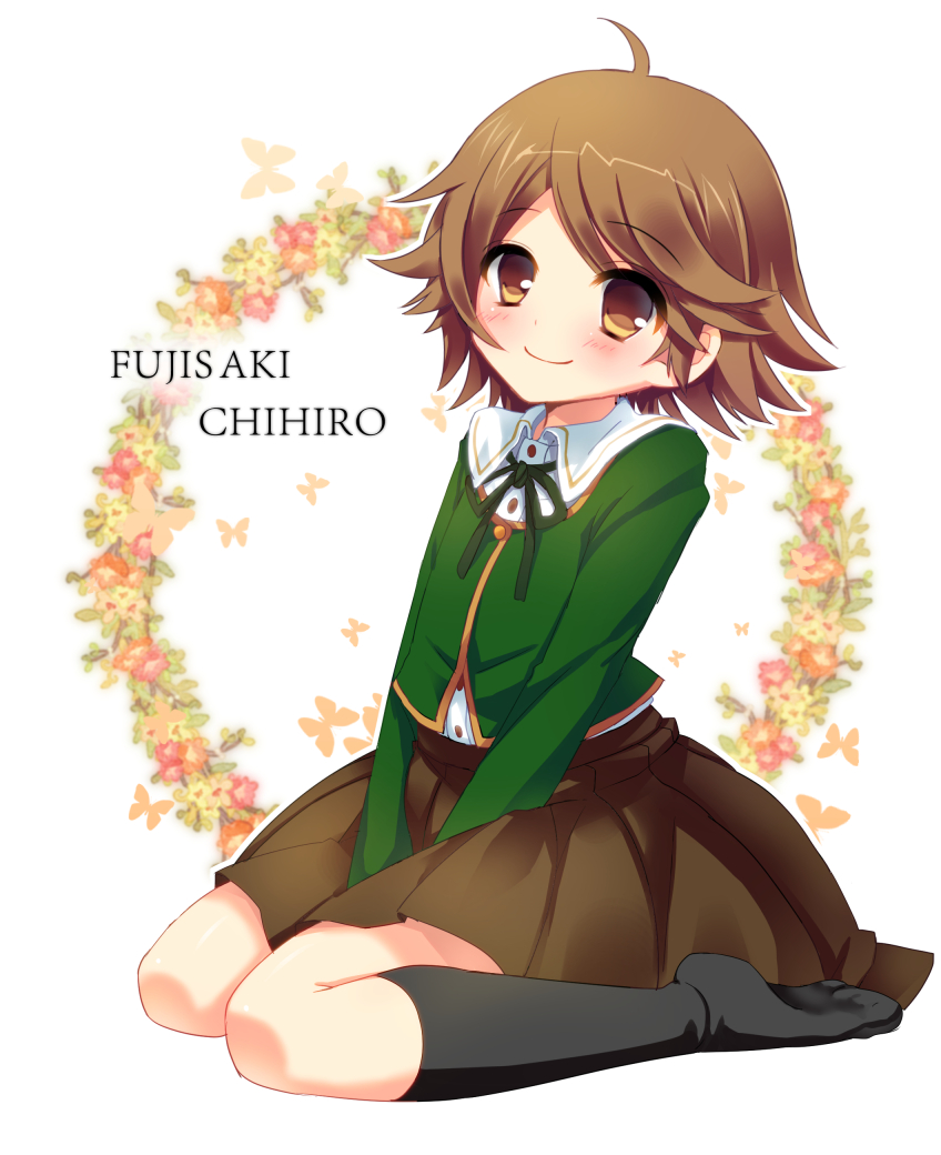 fujisaki chihiro (danganronpa and 1 more) drawn by amamine