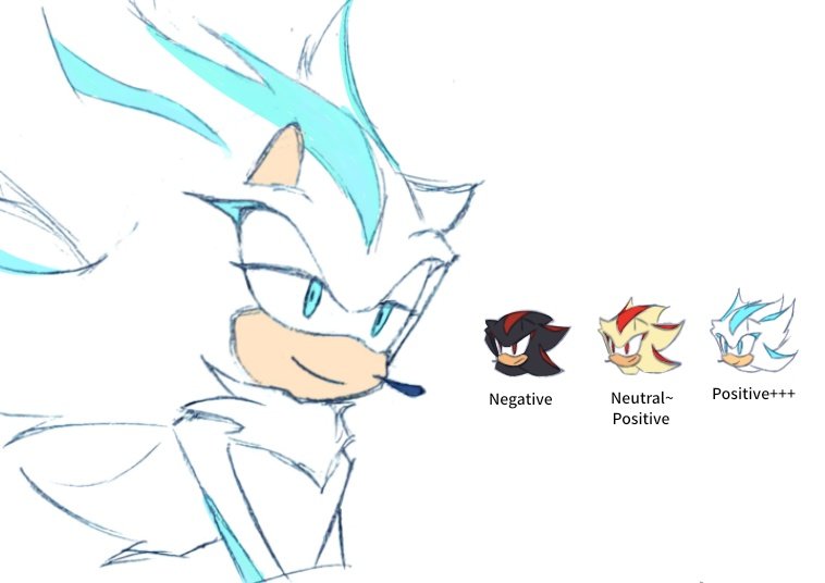 shadow the hedgehog and super shadow (sonic) drawn by bubblgsth