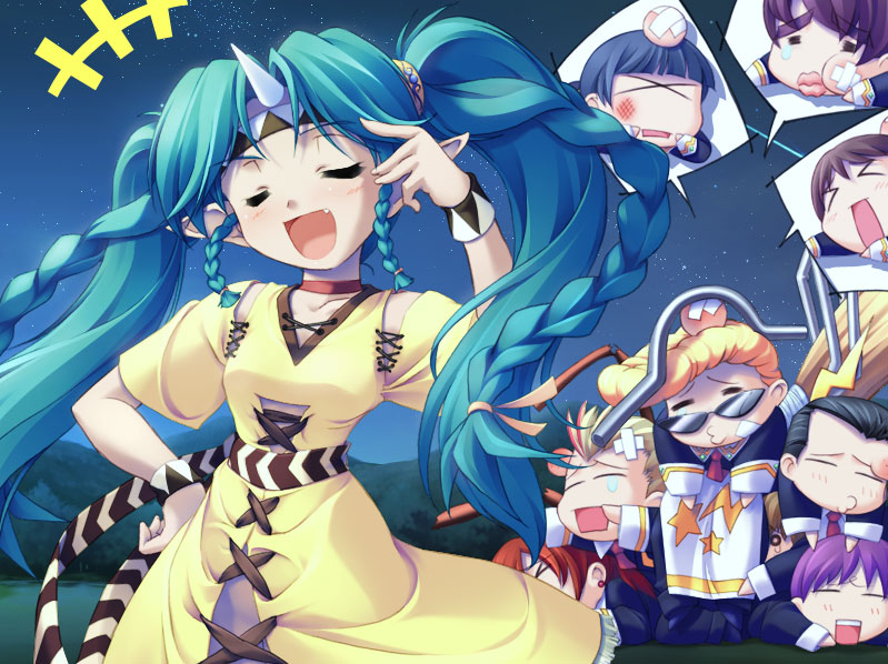 horn (majokko a la mode) drawn by komatsu_eiji