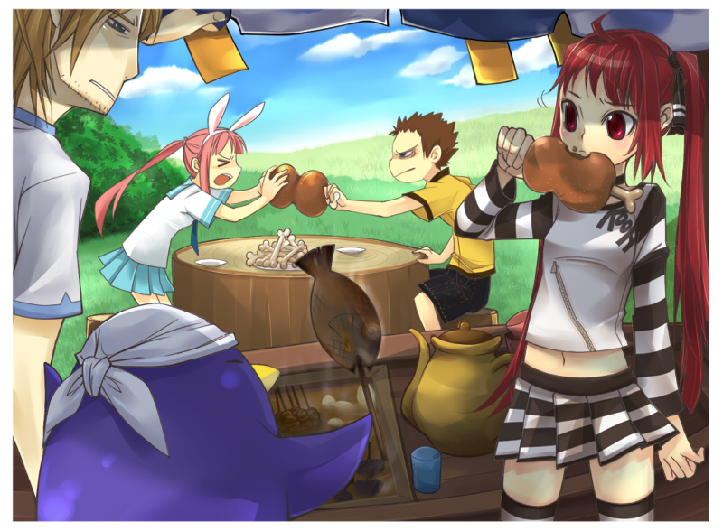 kooh, hana, and max (pangya) drawn by lee_byung_hee
