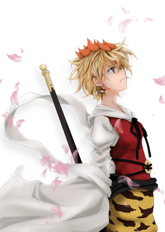 toramaru shou (touhou) drawn by makkuroh_(yoh-ku)