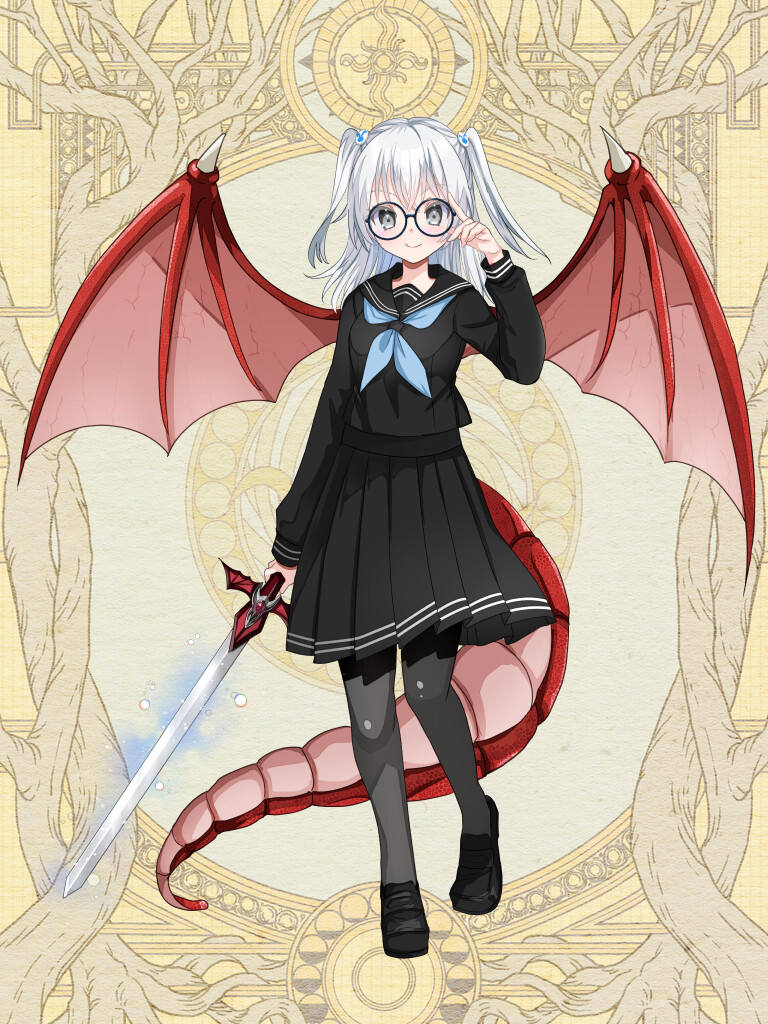 fel ooyama (dairoku ryouhei) drawn by honoka_(pandatype)