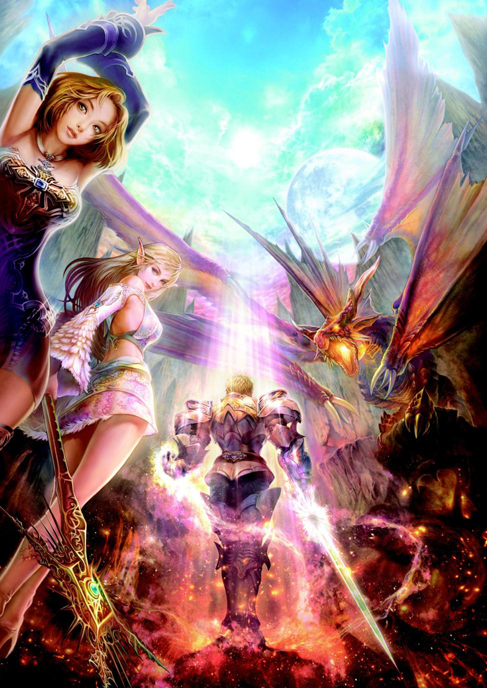 elf and human (lineage and 1 more) drawn by juno_jeong