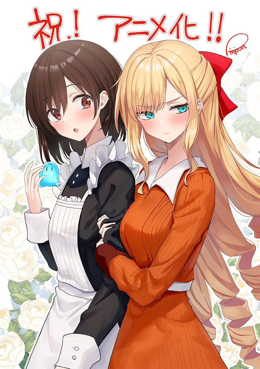 claire francois, rae taylor, and ralaire (watashi no oshi wa akuyaku reijou) drawn by piripun