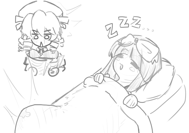 star sapphire and luna child (touhou) drawn by telekoi