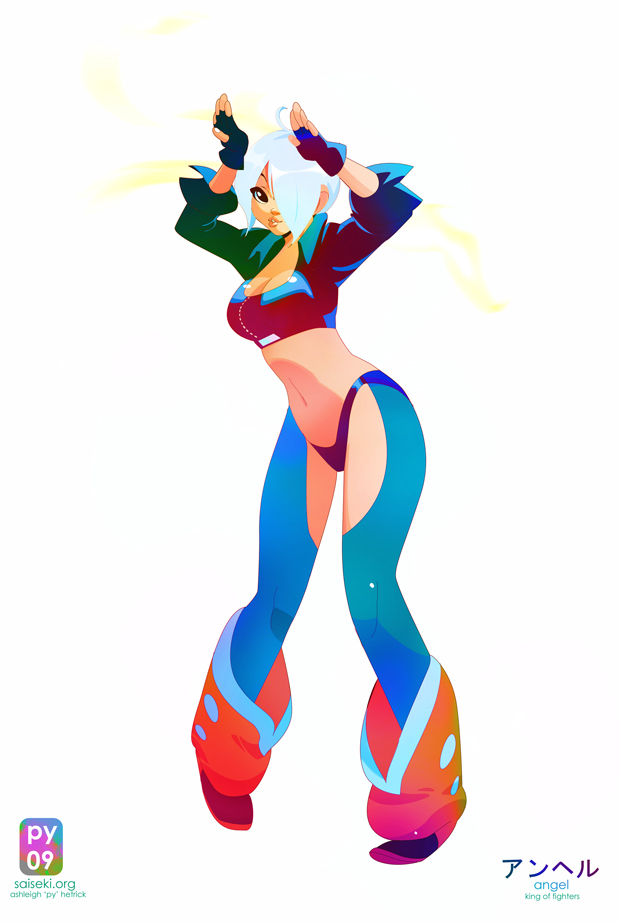 angel (the king of fighters) drawn by ashleigh_hetrick