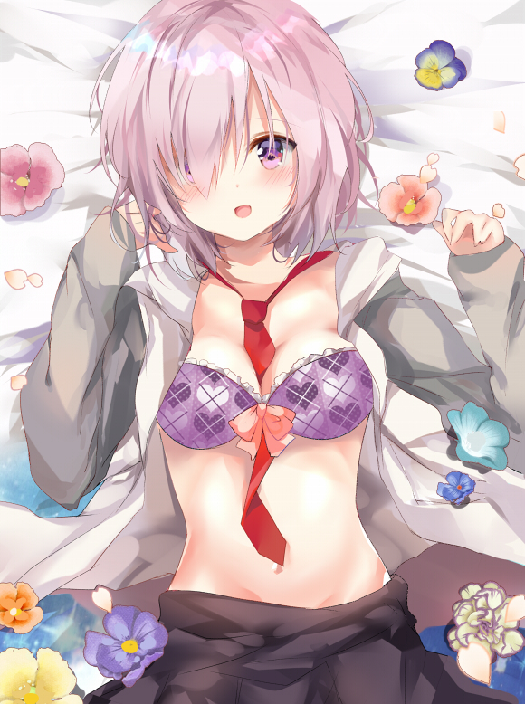 mash kyrielight (fate and 1 more) drawn by pon_(ponidrop)