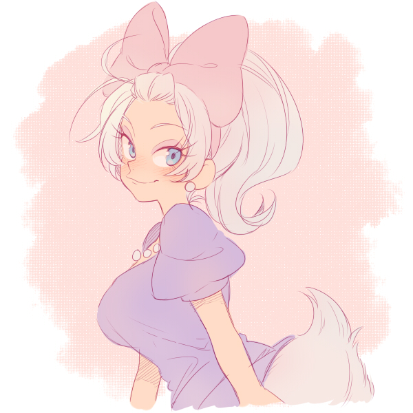 daisy duck (mickey mouse & friends) drawn by kiri_futoshi
